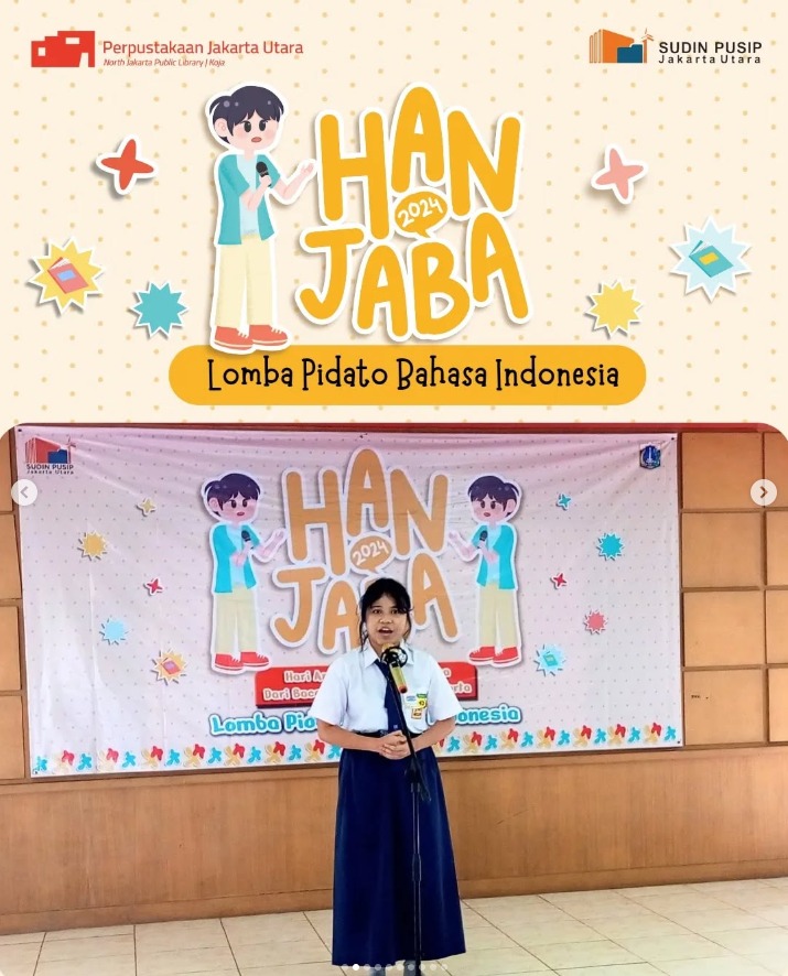 Perayaan Hari Anak Jakarta Membaca (HANJABA) Jakarta Utara